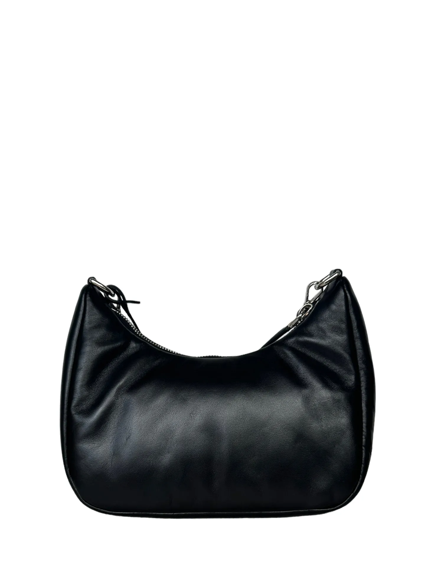 Prada Black Padded Nappa-Leather Re-Edition 2005 Shoulder Bag