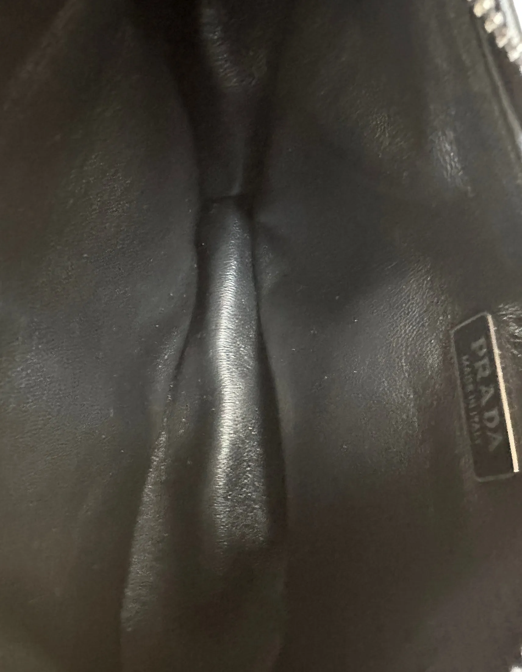 Prada Black Padded Nappa-Leather Re-Edition 2005 Shoulder Bag