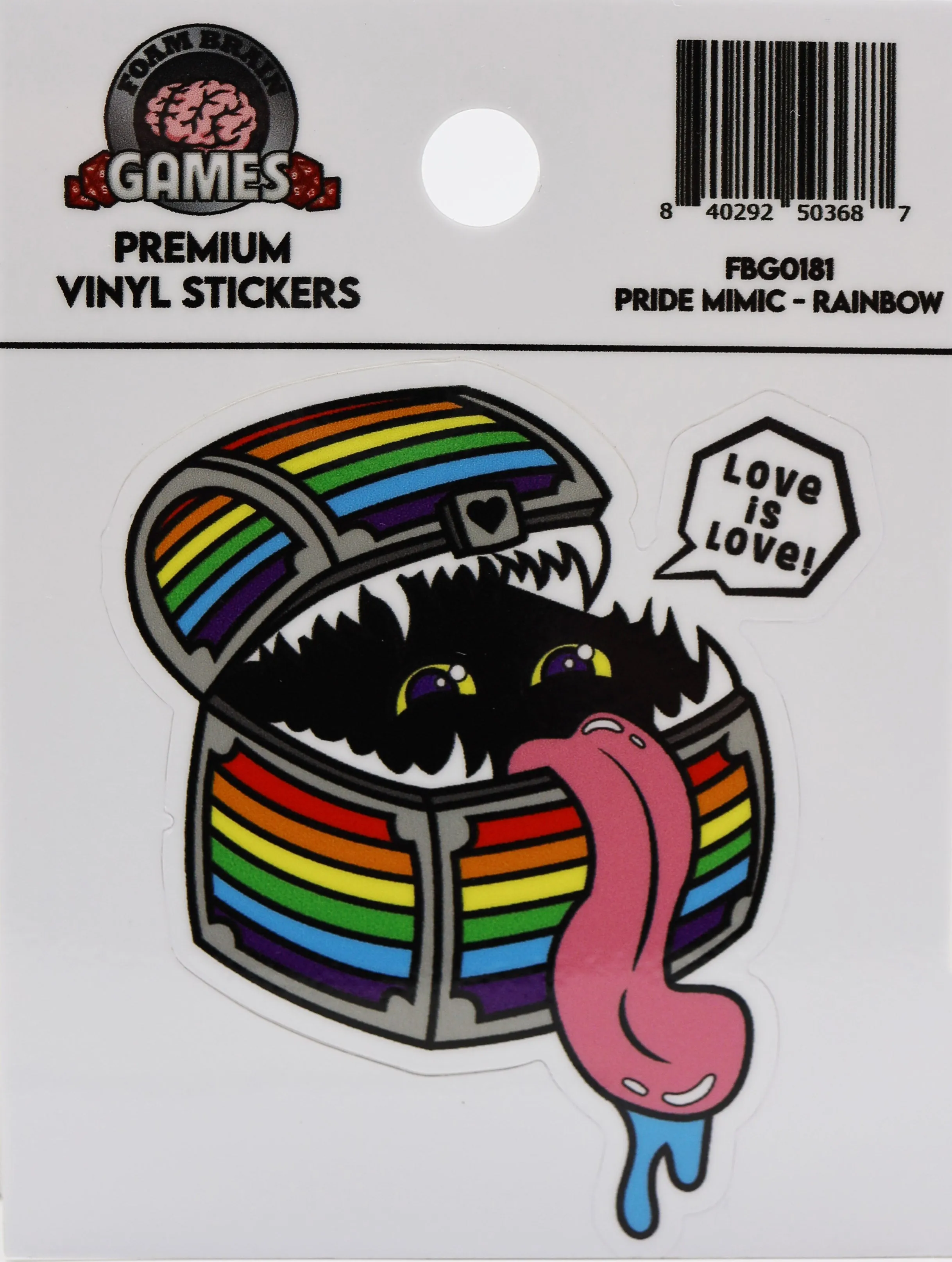 Pride Mimic Sticker: Rainbow