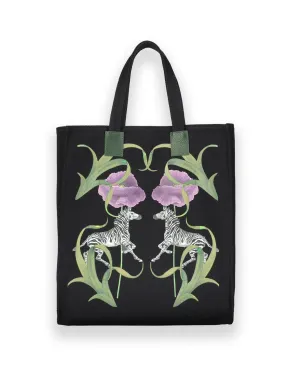 Printed Canvas Tote