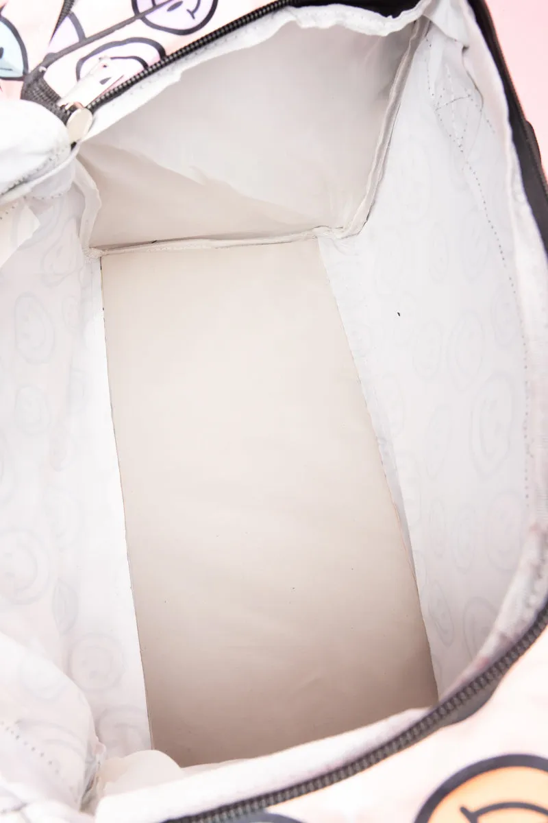 Put On A Happy Face Duffle Bag 23"