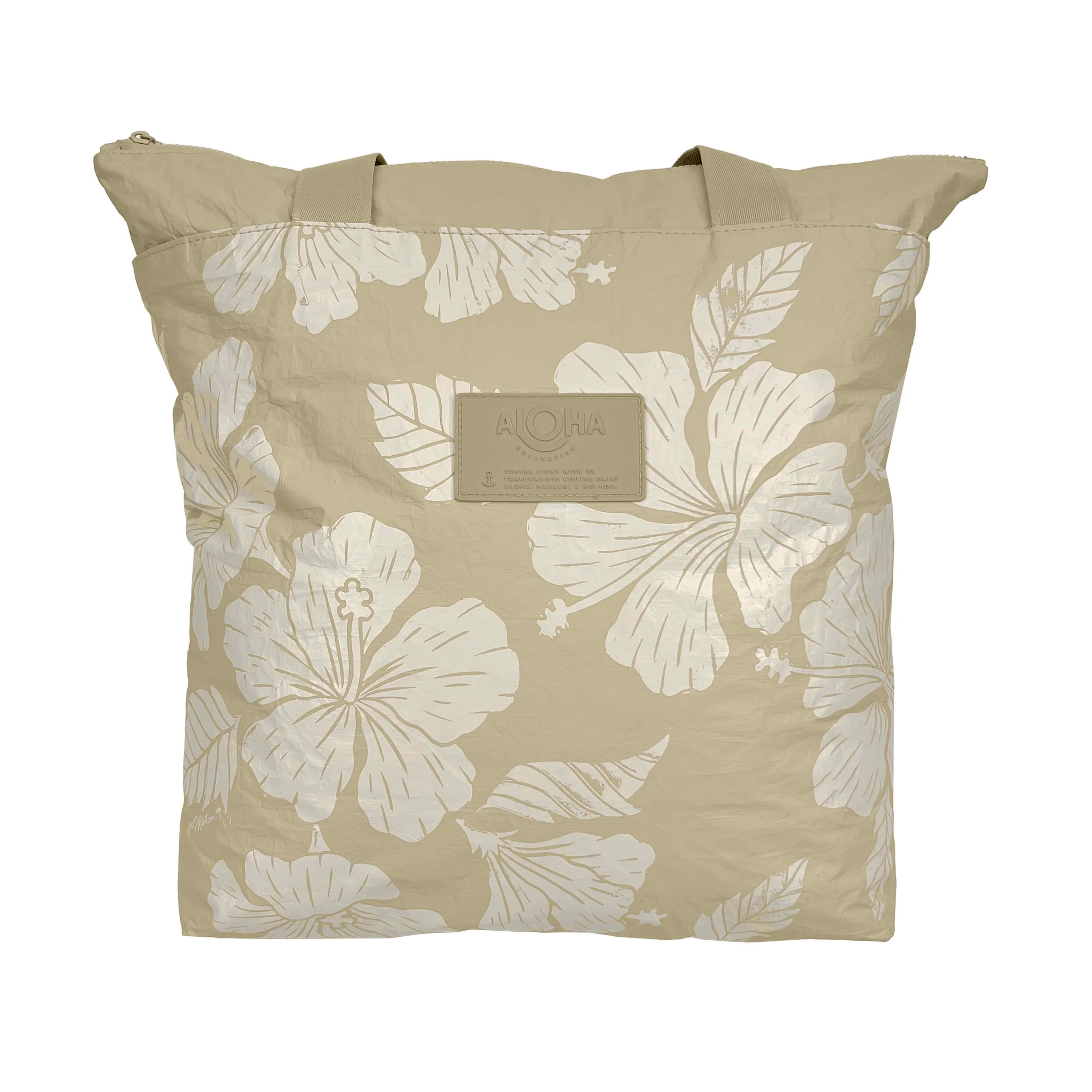 "HIBISCUS STAMP" DAYTRIPPER TOTE | LOCAL MOTION x ALOHA COLLECTION