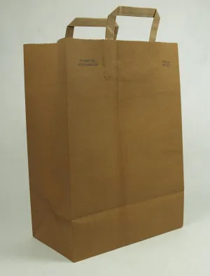 "Silent" Grocery Store Bag w/Handles