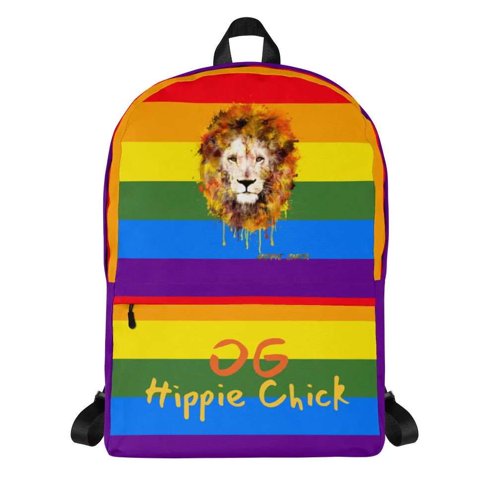 Rainbow Backpack - OG Hippie Chick