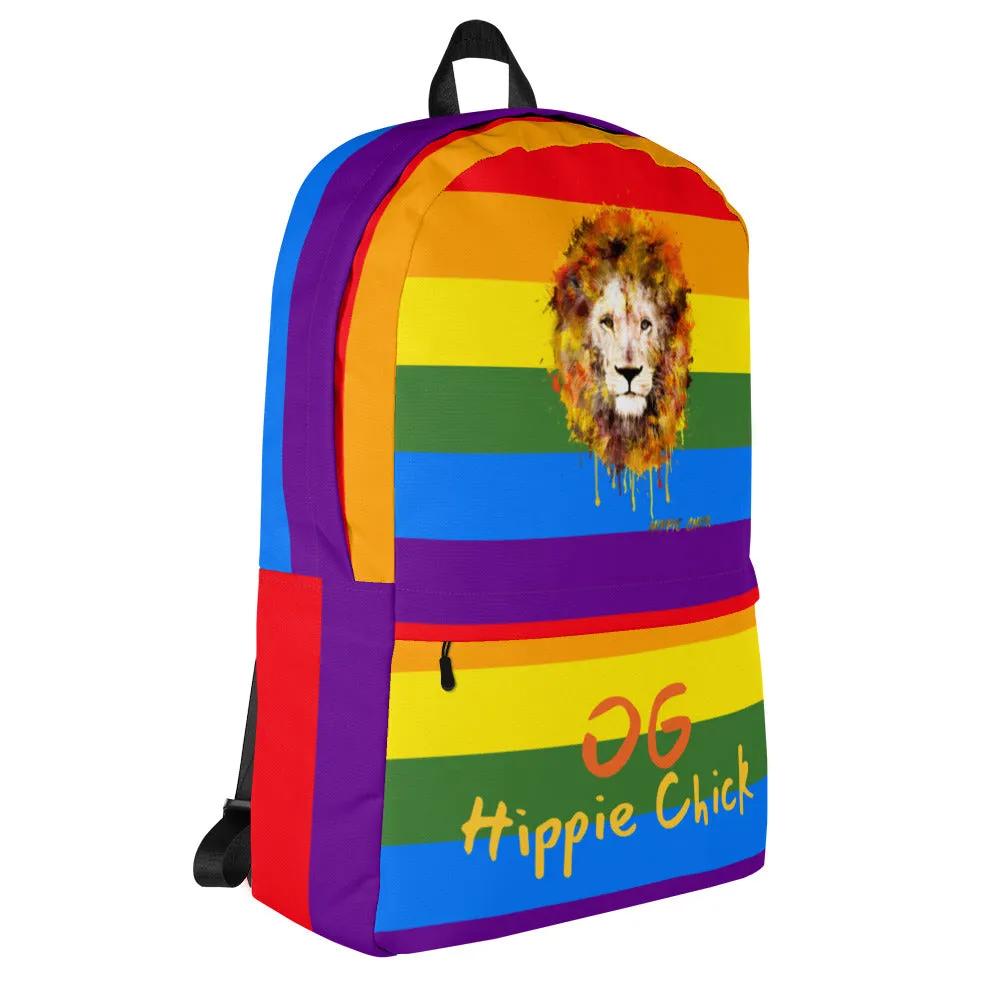 Rainbow Backpack - OG Hippie Chick