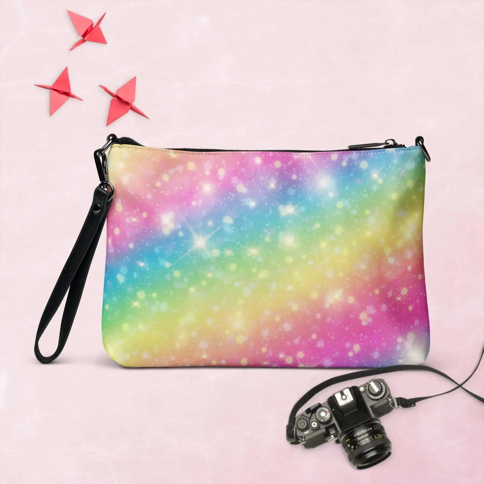 Rainbow Sparkle Crossbody bag