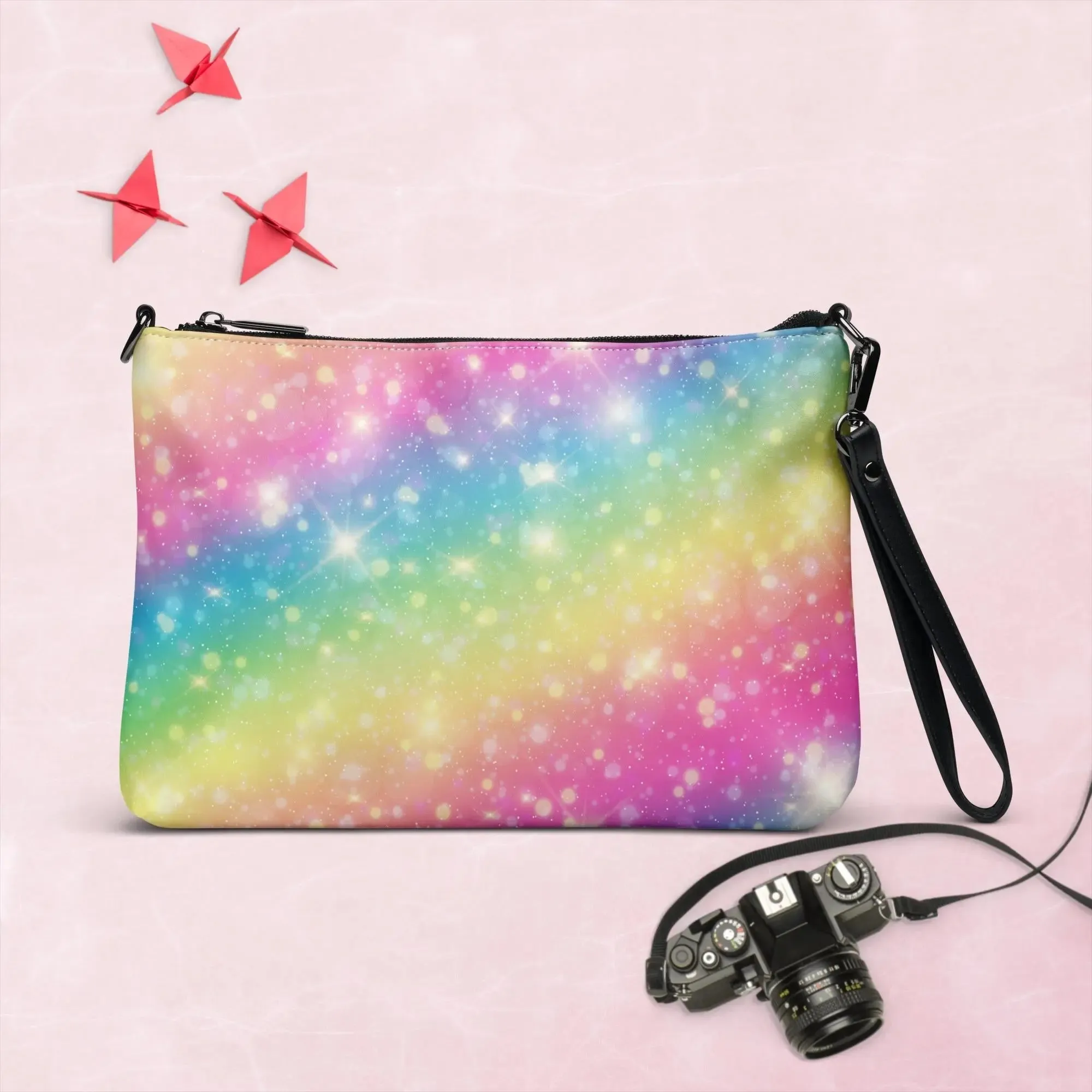 Rainbow Sparkle Crossbody bag