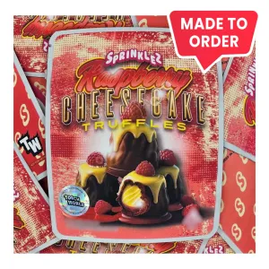 Raspberry Cheesecake Truffles 3.5g Mylar Bags Sprinklez Torch World (made-to-order)