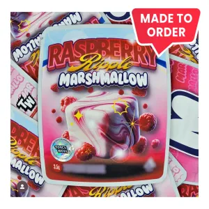 Raspberry Ripple Marshmallow 3.5g Mylar Bags Sprinklez Torch World (made-to-order)