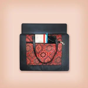 Red Rangoli Laptop Sleeve