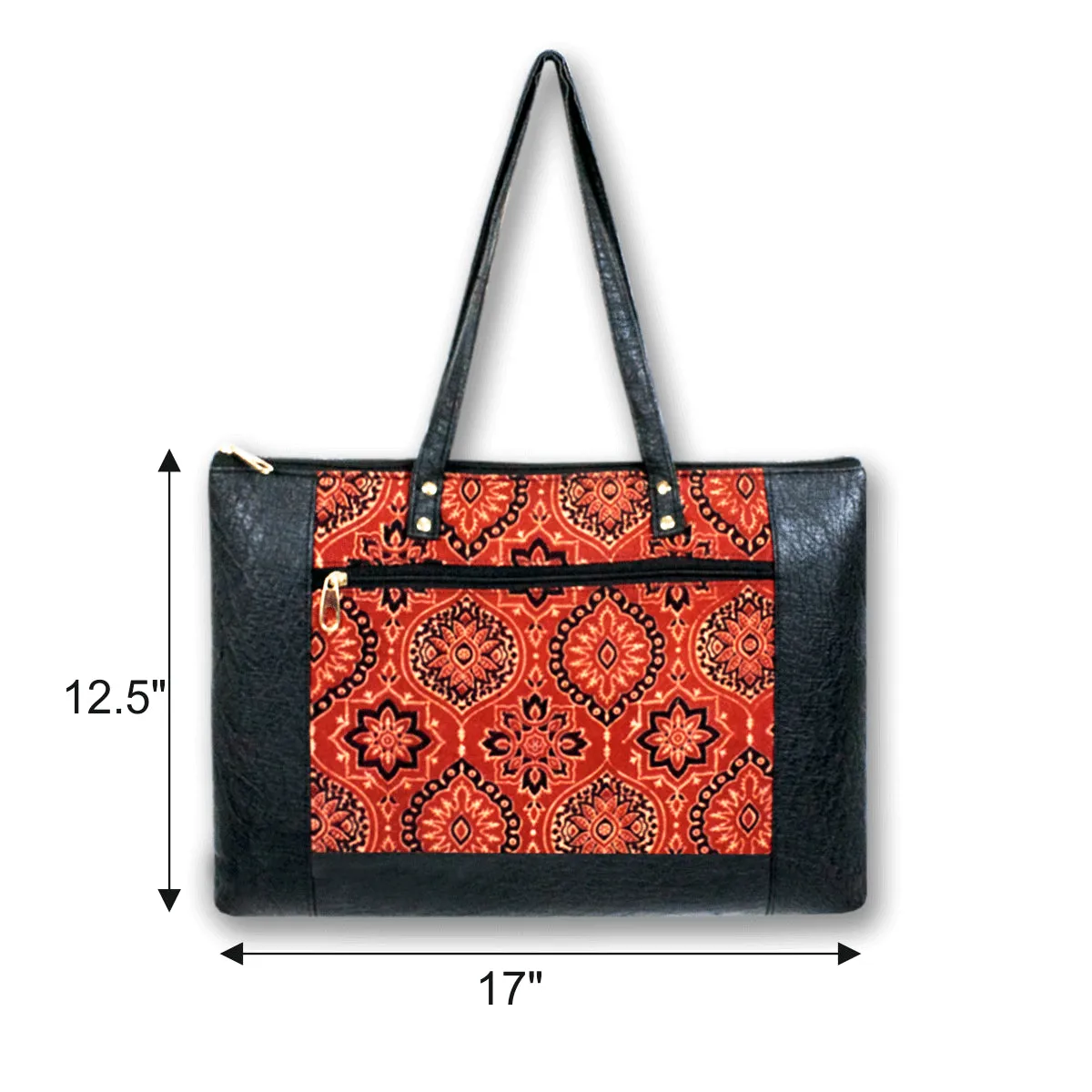 Red Rangoli Laptop Sleeve