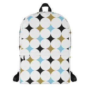 Retro Circles - Sustainably Made Backpack