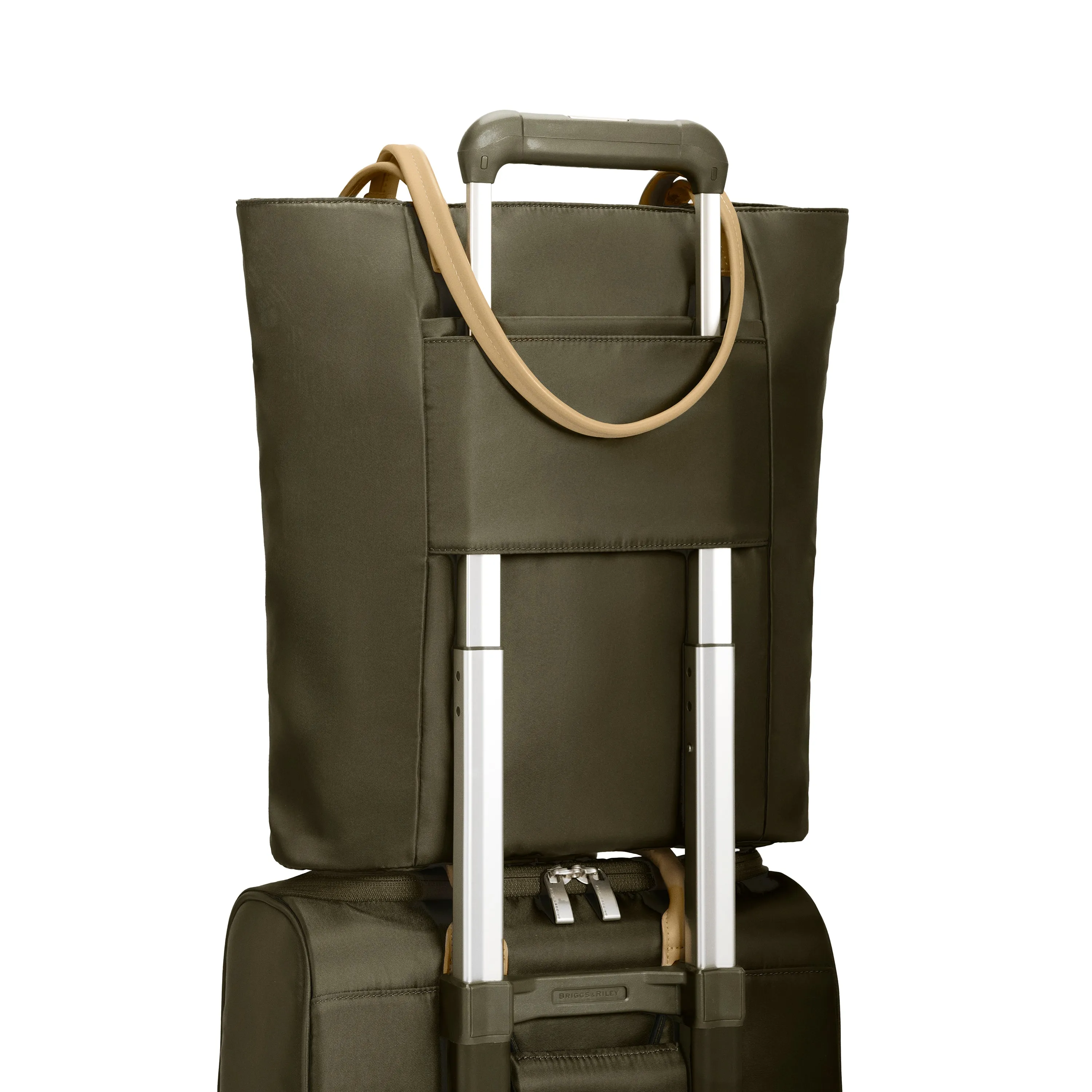 Rhapsody Vertical Tote - Olive