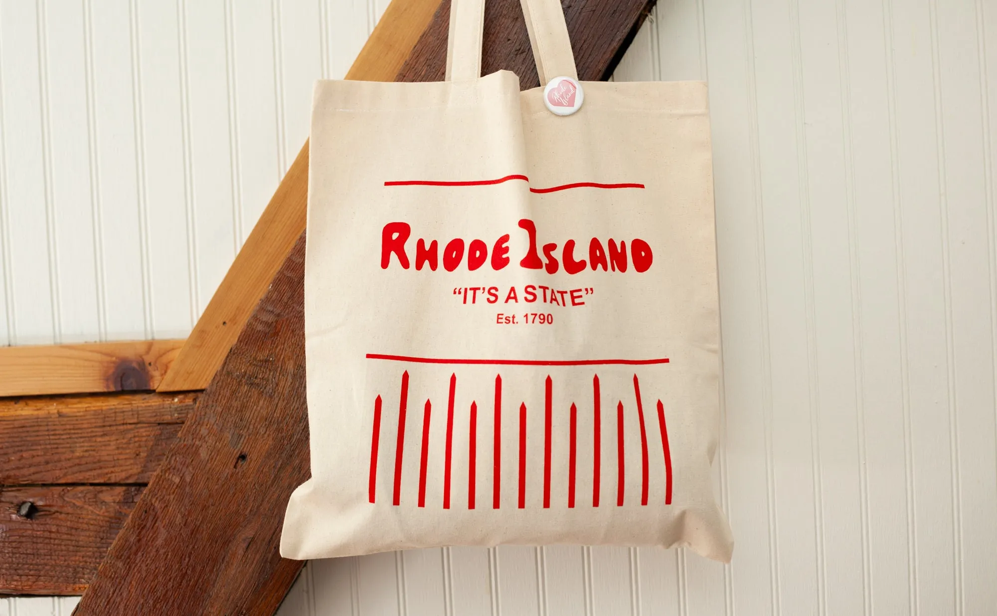 Rhode Island tote bag, Rhode Island souvenir, funny Awful Awful tote bag
