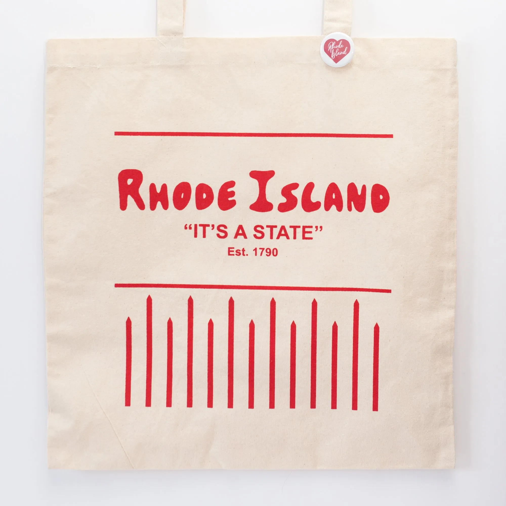 Rhode Island tote bag, Rhode Island souvenir, funny Awful Awful tote bag