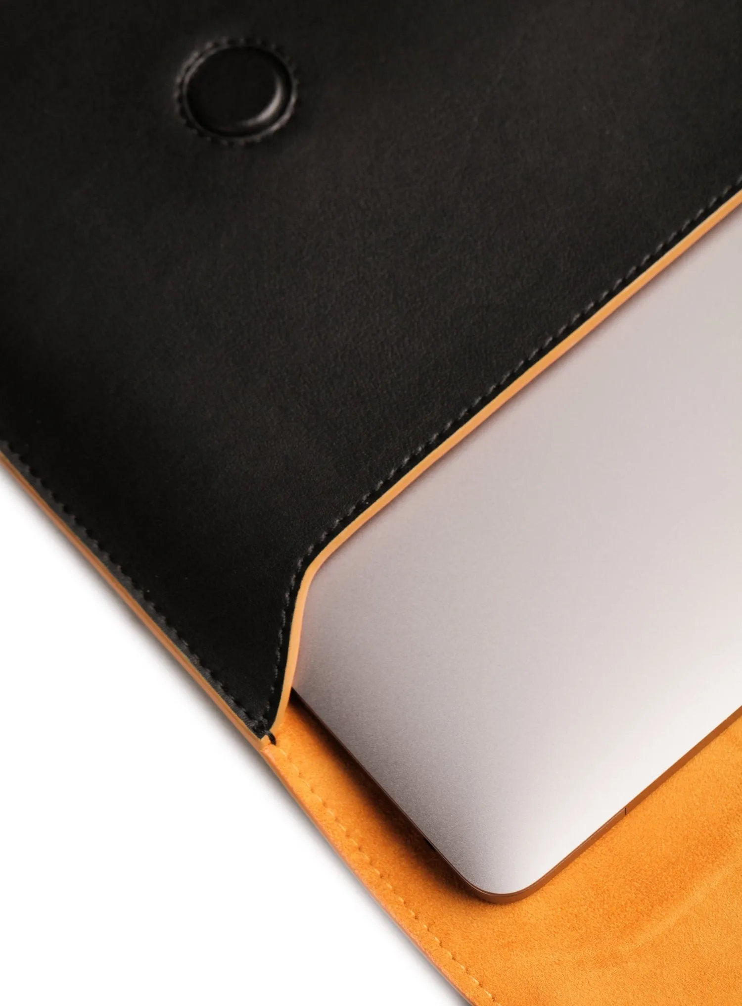 Rhythm Cactus Leather Vegan Macbook Pro Case | Black