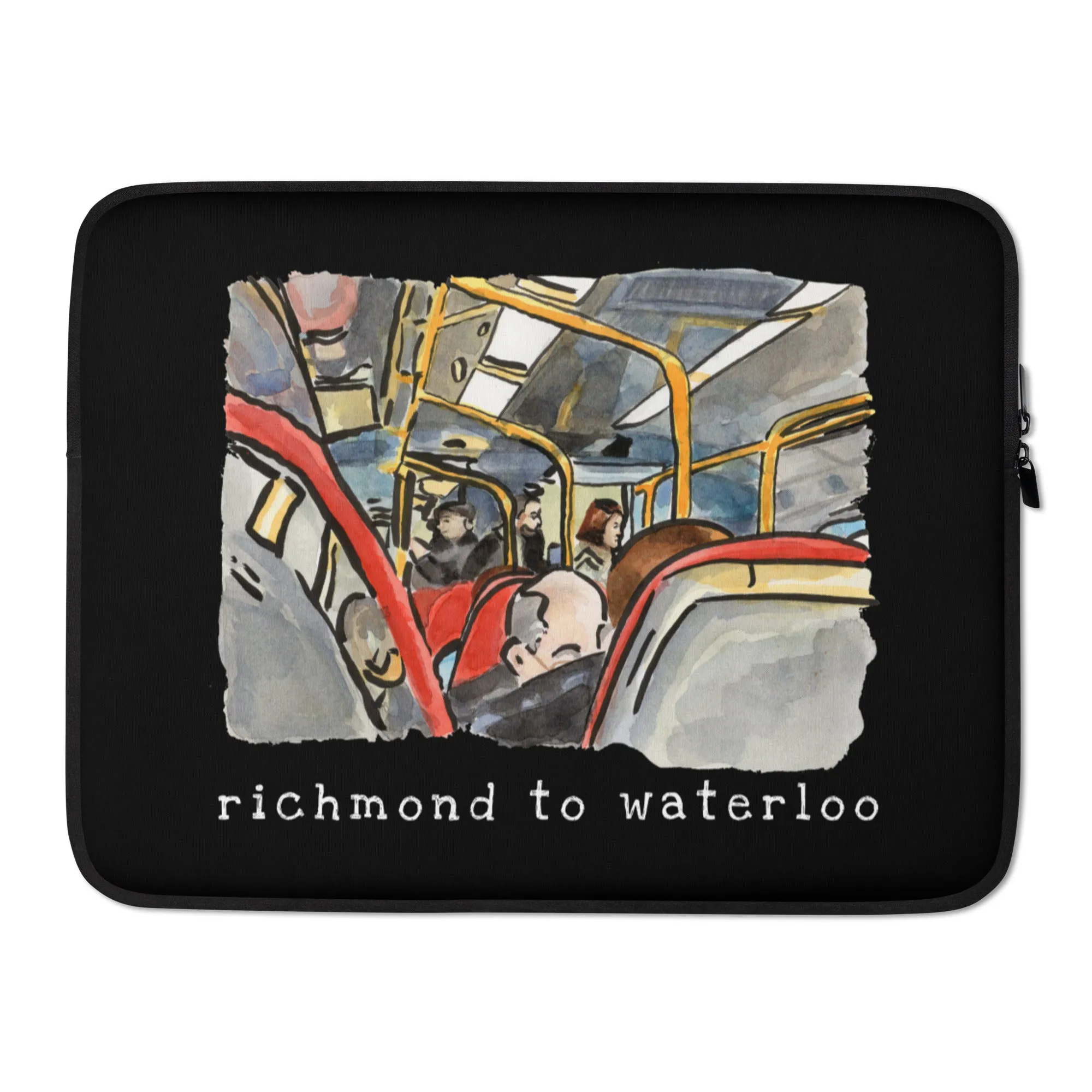 Richmond to Waterloo I - Hibiscus Surfwear - Ethical Laptop Case