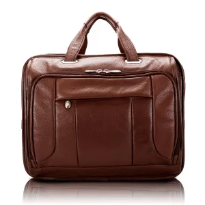 RIVER WEST | 15" Leather Laptop Briefcase