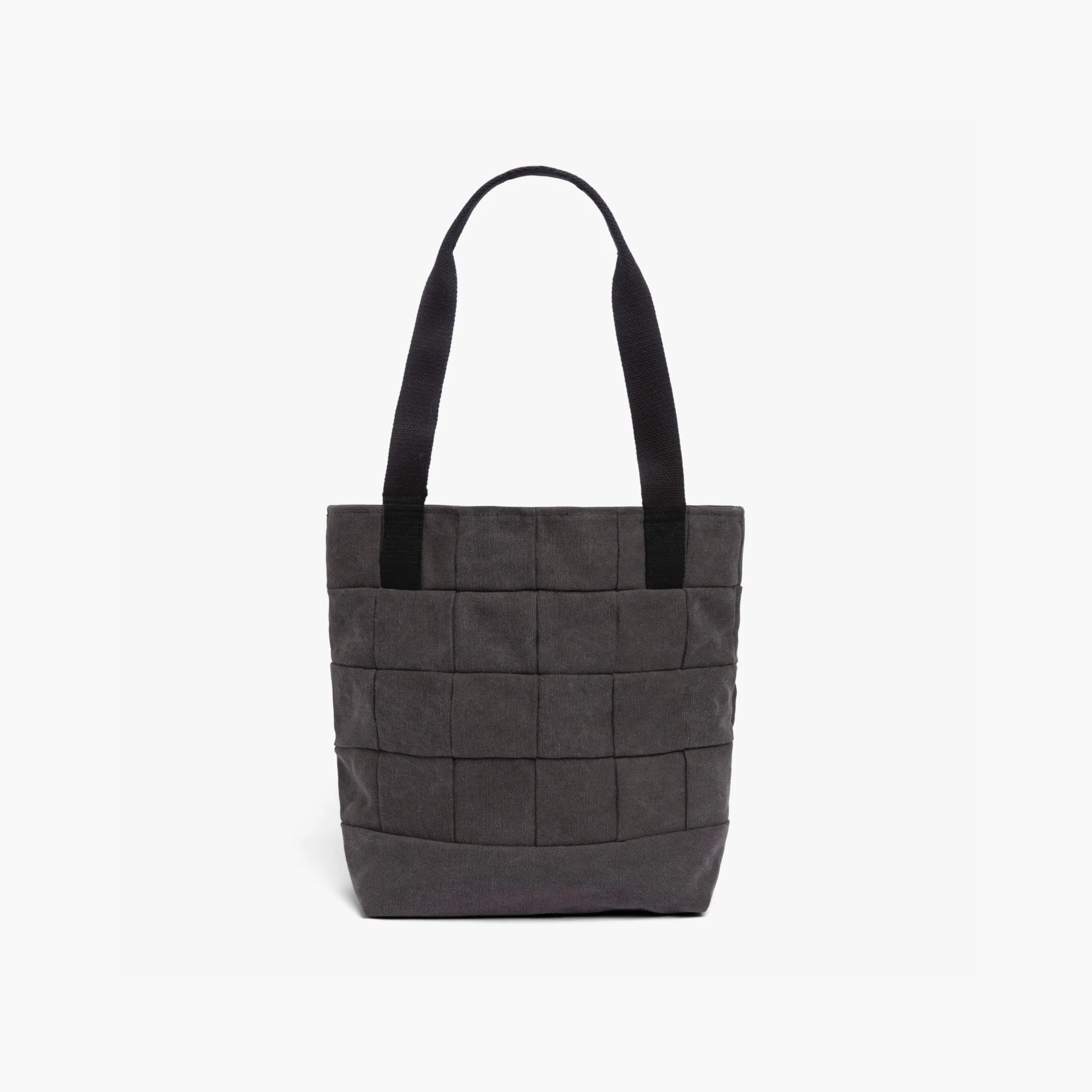 Rockwood Upcycled Patchwork Tote - Canvas - Midnight Ash / Poly Zig Zag