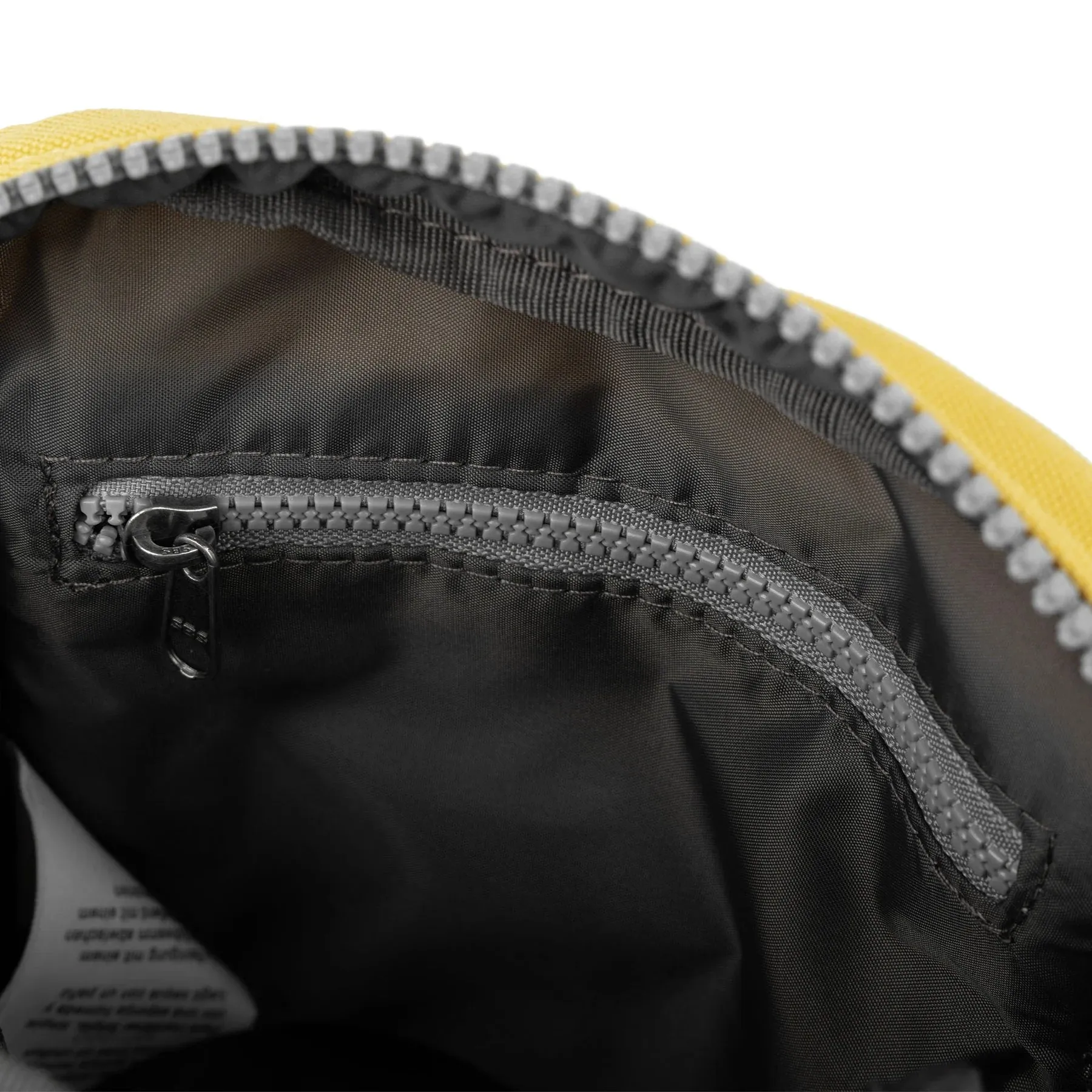 ROKA Bond Small Recycled Canvas Crossbody Pocket Bag | Lemonade