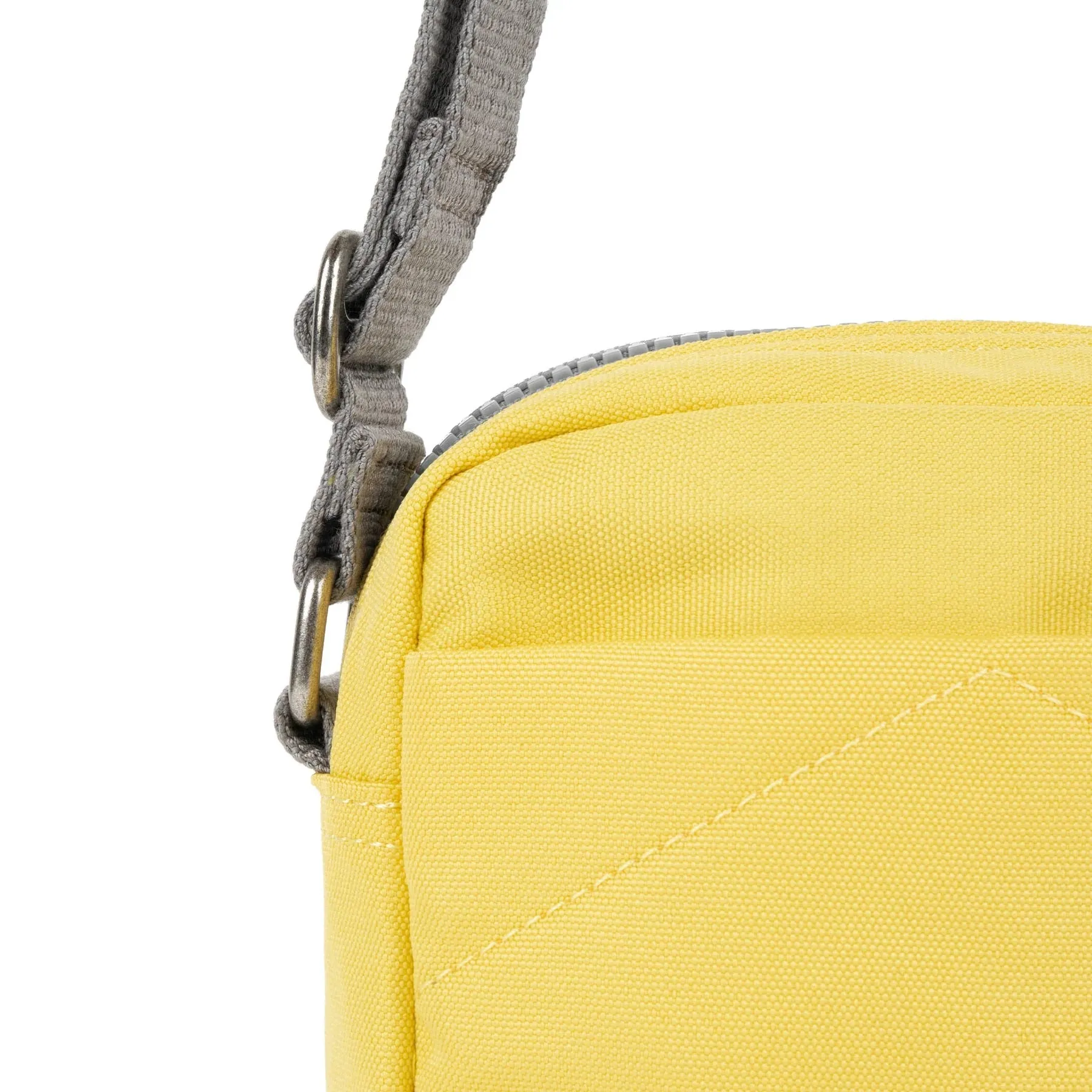 ROKA Bond Small Recycled Canvas Crossbody Pocket Bag | Lemonade