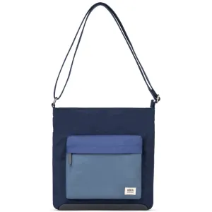 Roka Kennington B Recycled Canvas Indigo Tonal Bag