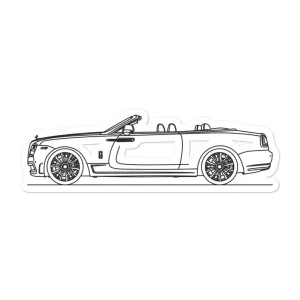 Rolls-Royce Dawn Silhouette Sticker
