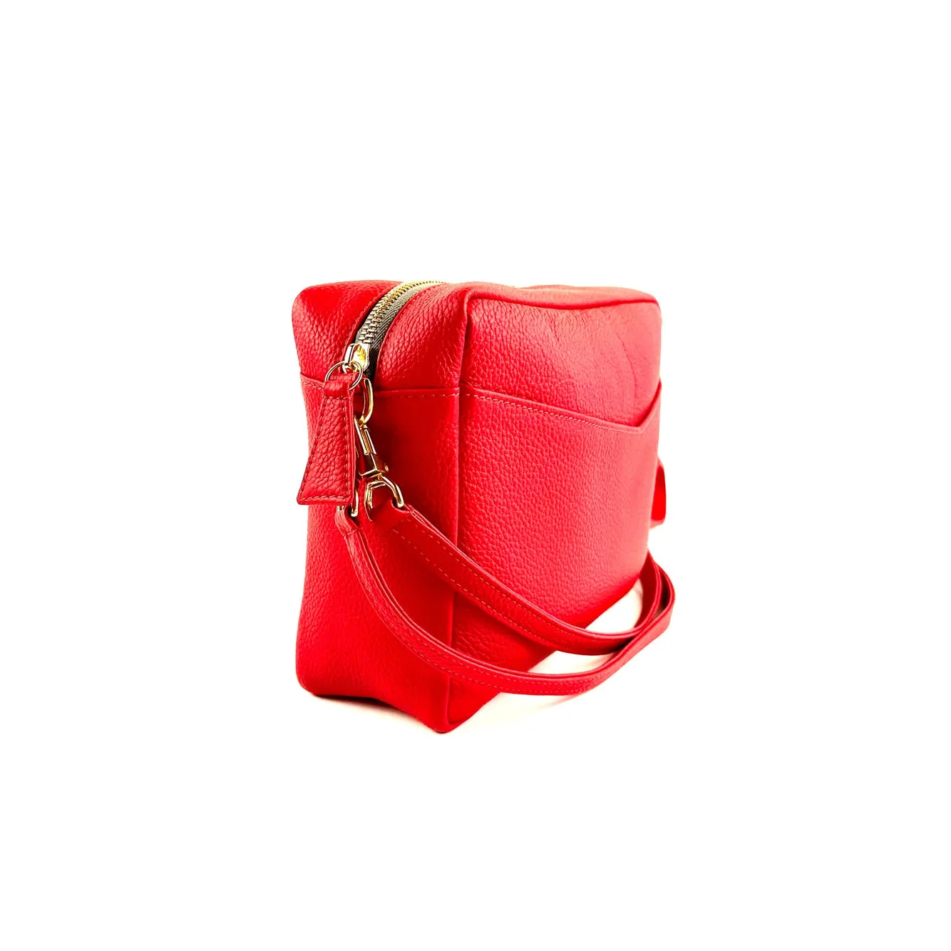 Rome Crossbody Bag in Red