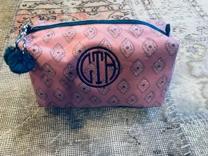 Rose Blue Toiletry Bag