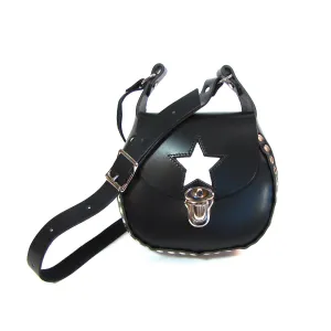 RP81  Studded Crossbody Shoulder Bag w/ Cut-out Star