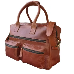 Rustic Brown Portfolio Bag