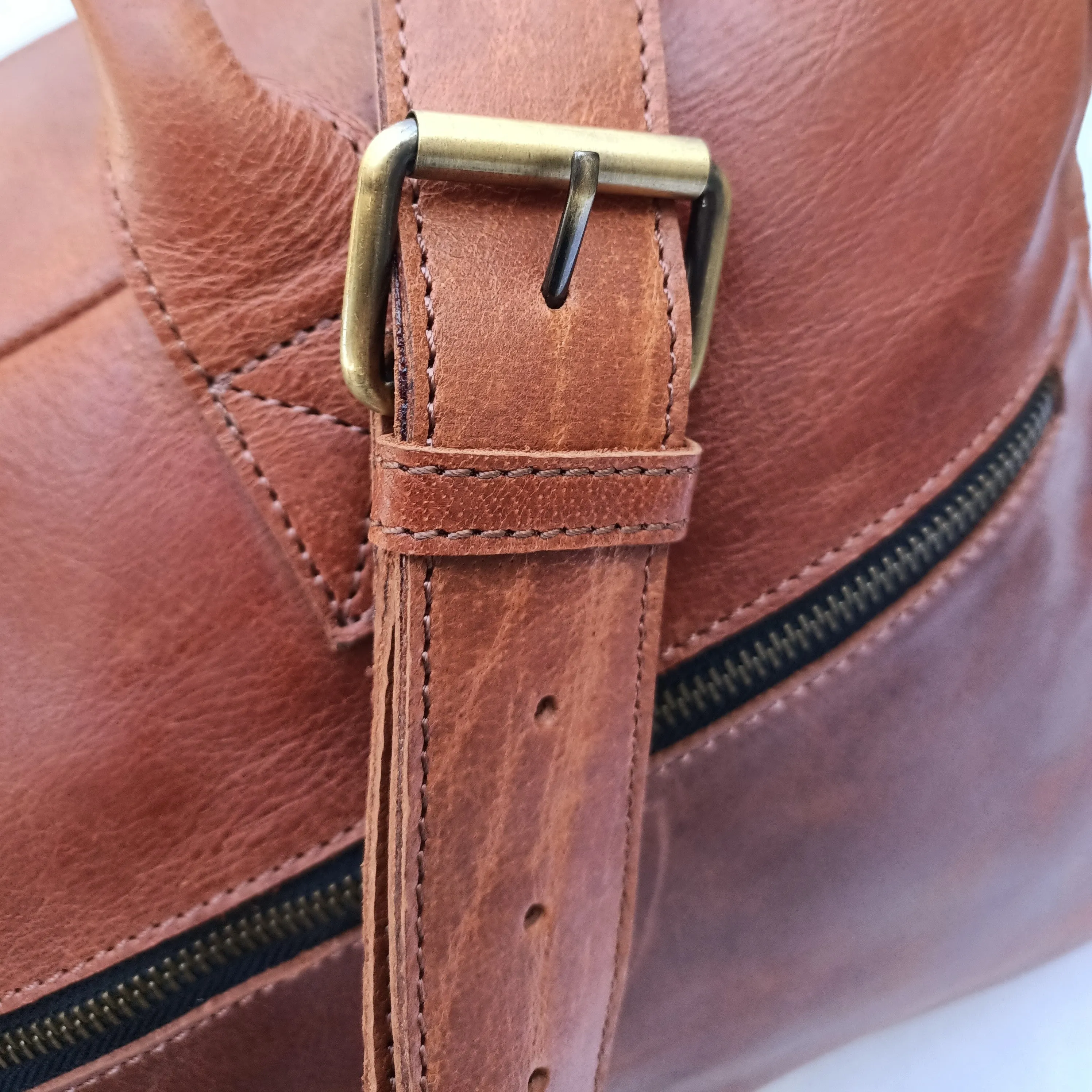 Rustic Brown Portfolio Bag