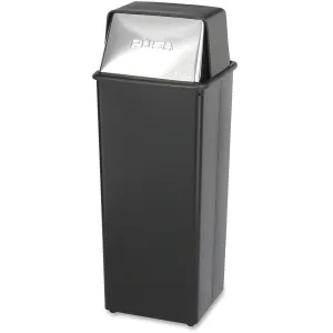 Safco Reflections 21-gallon Push Top Receptacle
