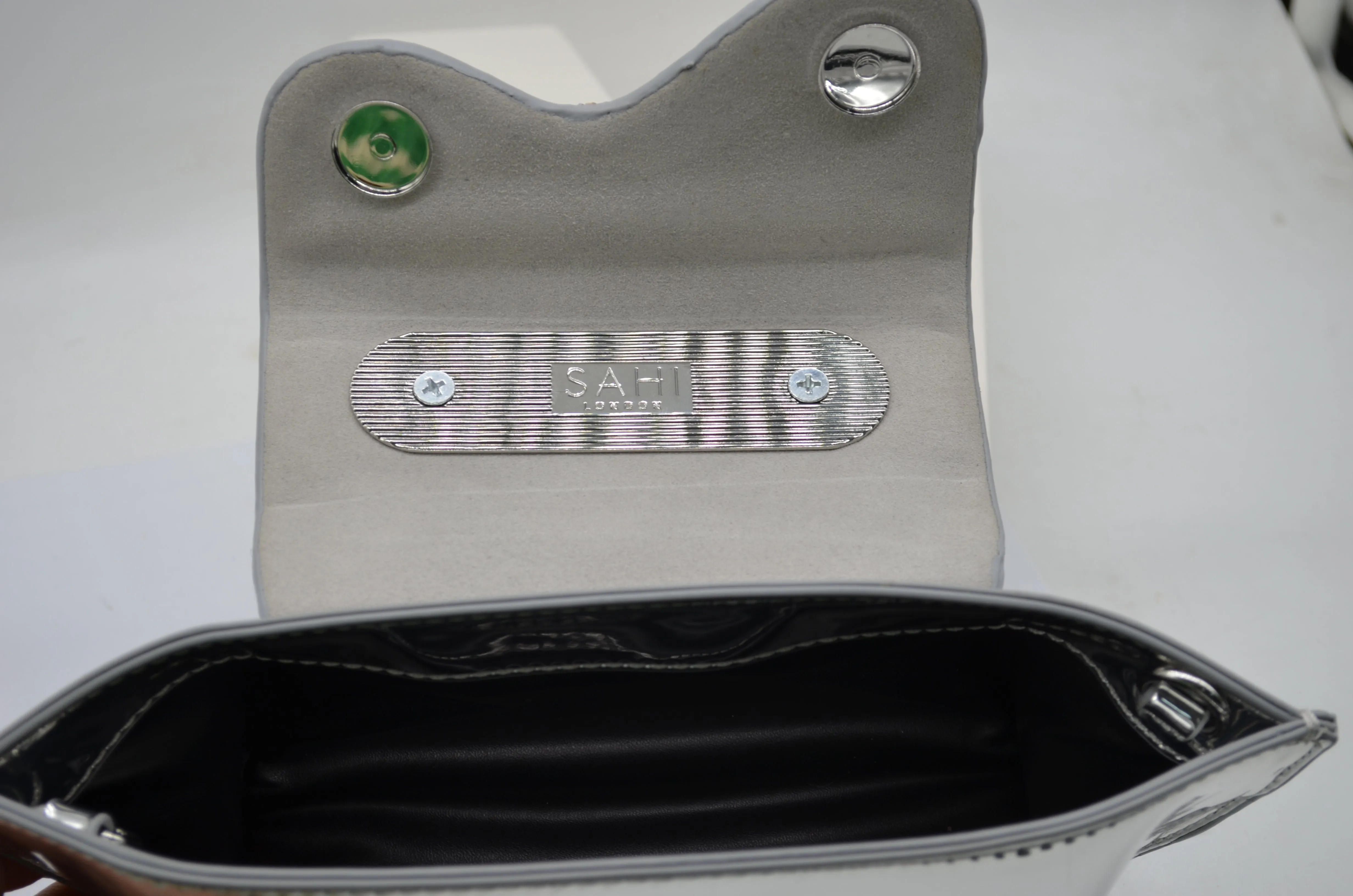 Sahi London - Silver Pink Handbag BGZBM212-SLV-PNK