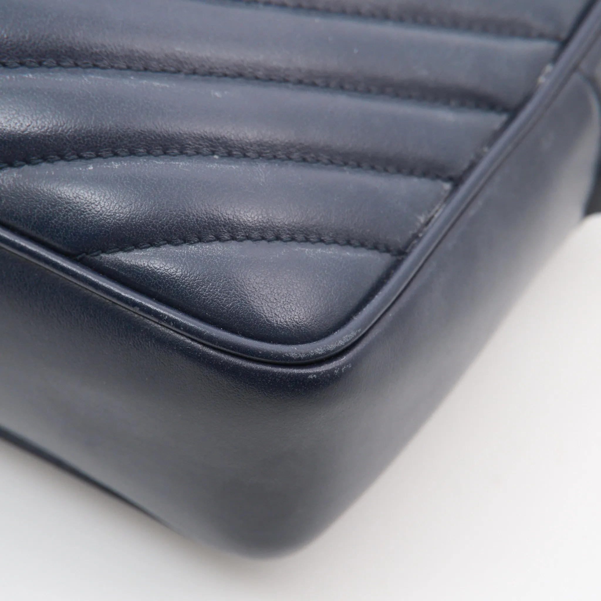Saint Laurent Lou Camera Bag in Navy