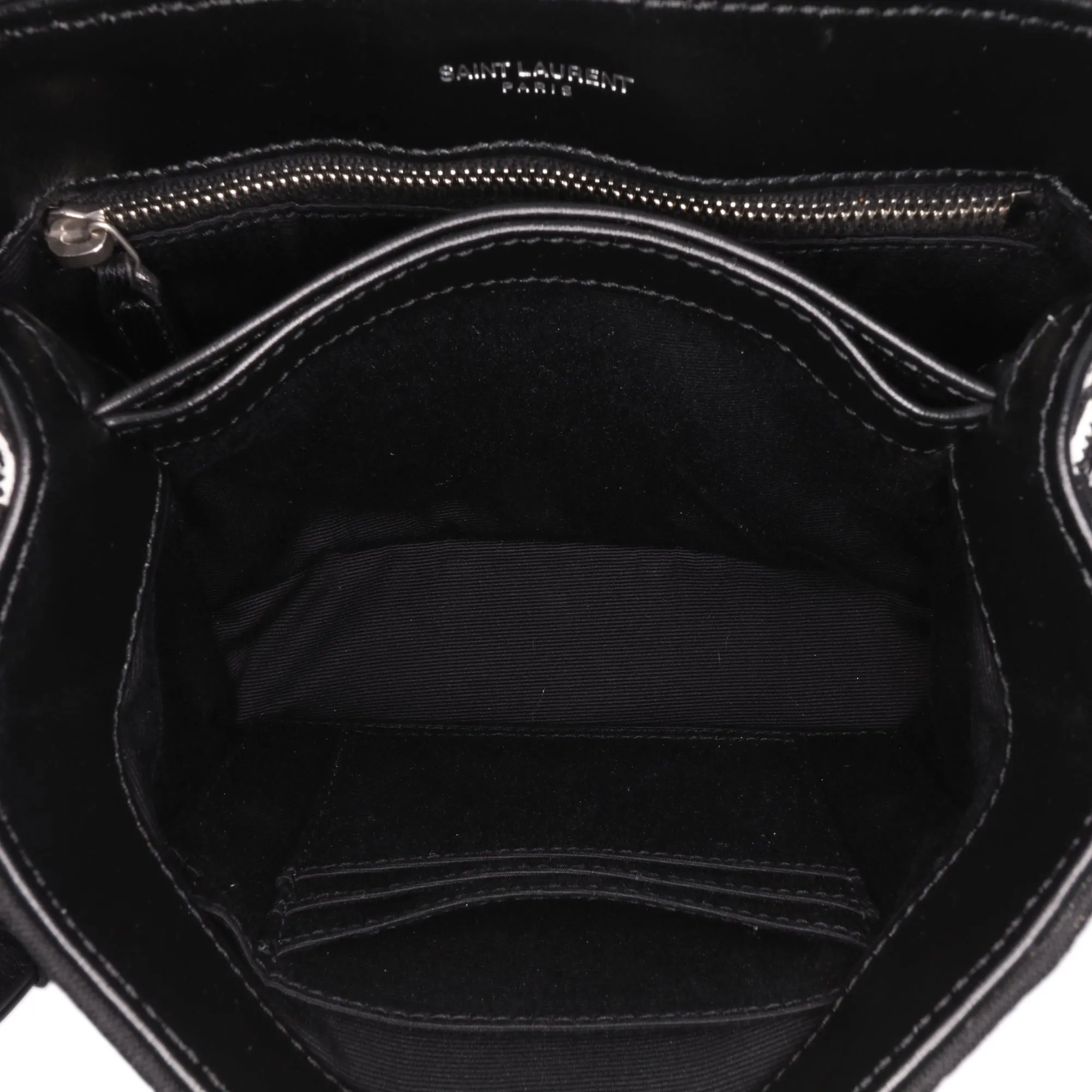 Saint Laurent Toy Cotton Bandana Print Loulou Crossbody