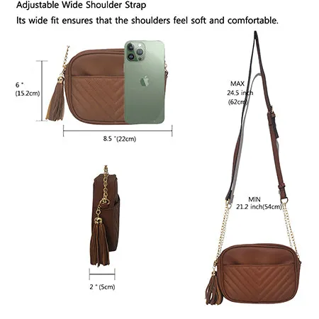 SALE! Gray Chic Faux Leather NGIL Crossbody Bag
