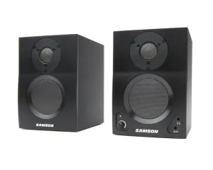 Samson MediaOne BT3 Active Studio Monitors With Bluetooth