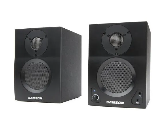 Samson MediaOne BT3 Active Studio Monitors With Bluetooth