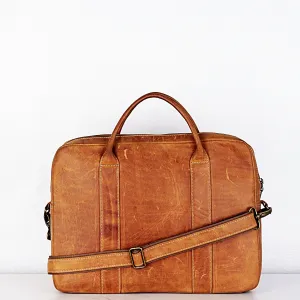 Sandton Leather Laptop Briefcase