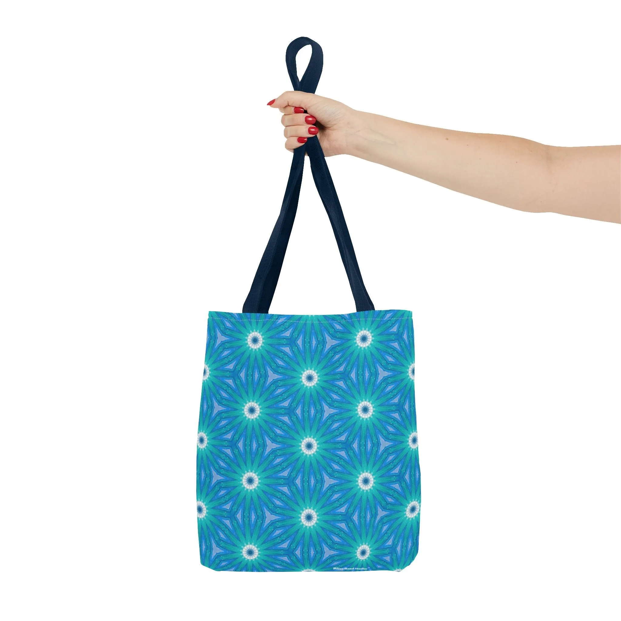 Sapphire Nebula Tote Bag - Starry Style on Your Shoulder - Universe at Your Fingertips! Available in 3 sizes.