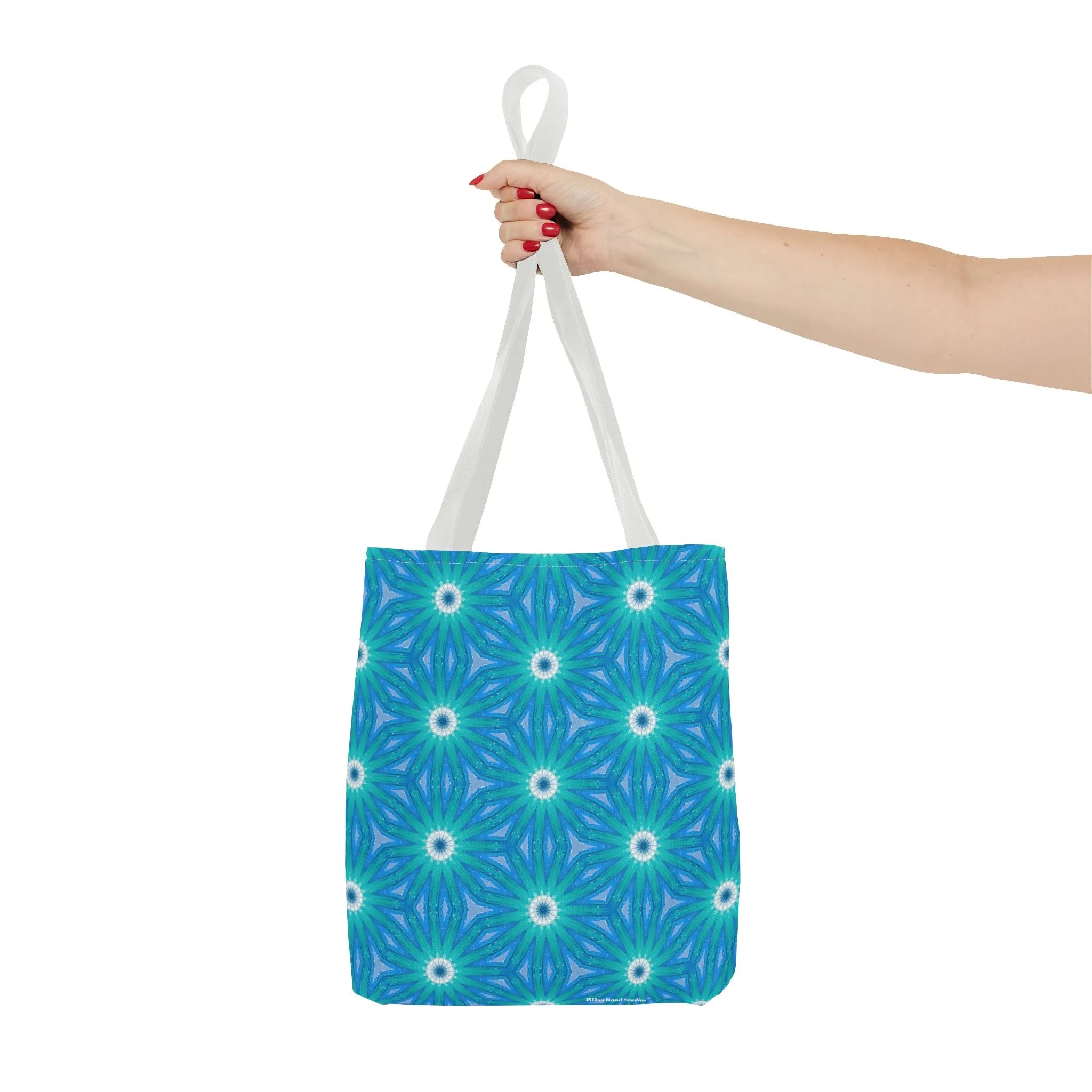 Sapphire Nebula Tote Bag - Starry Style on Your Shoulder - Universe at Your Fingertips! Available in 3 sizes.