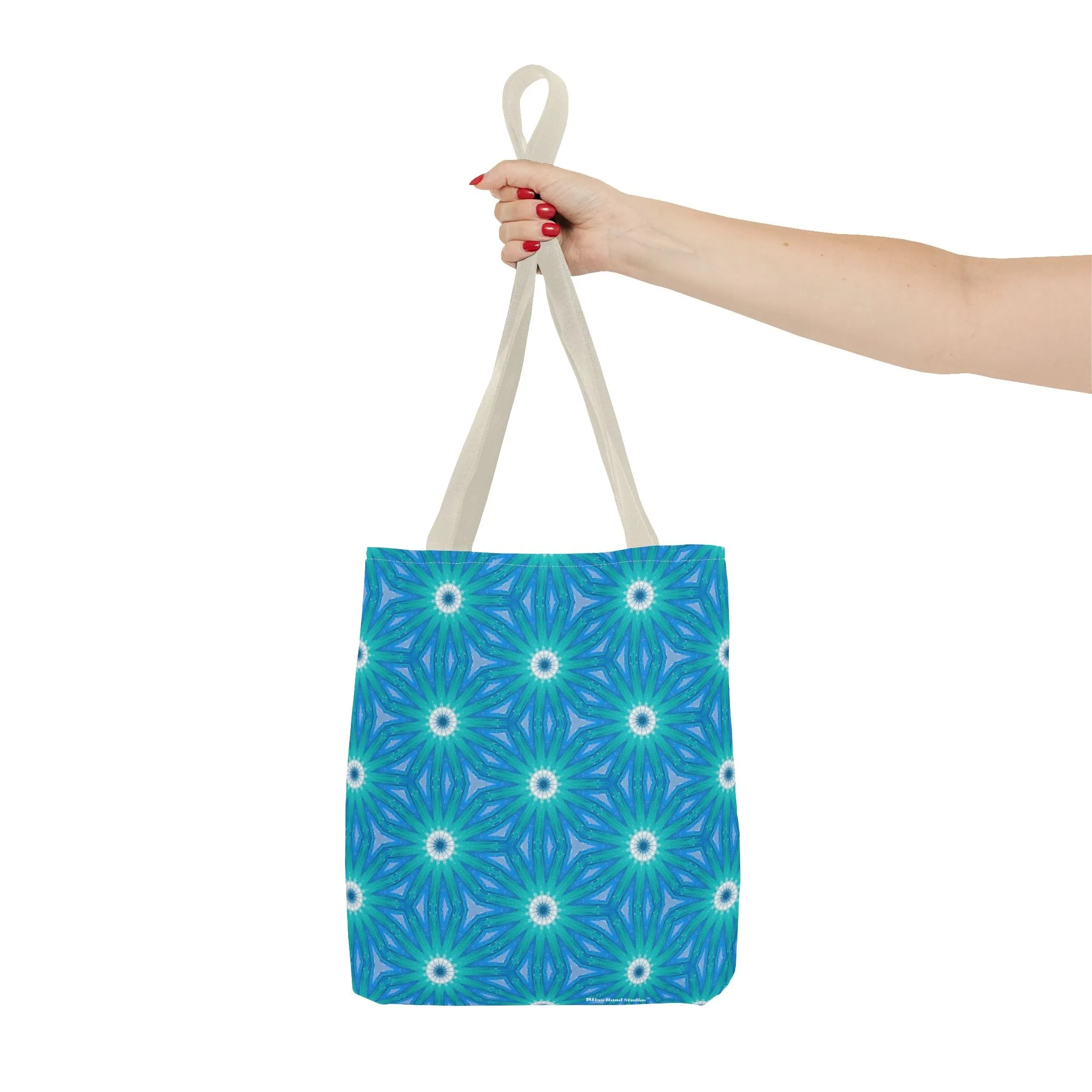 Sapphire Nebula Tote Bag - Starry Style on Your Shoulder - Universe at Your Fingertips! Available in 3 sizes.