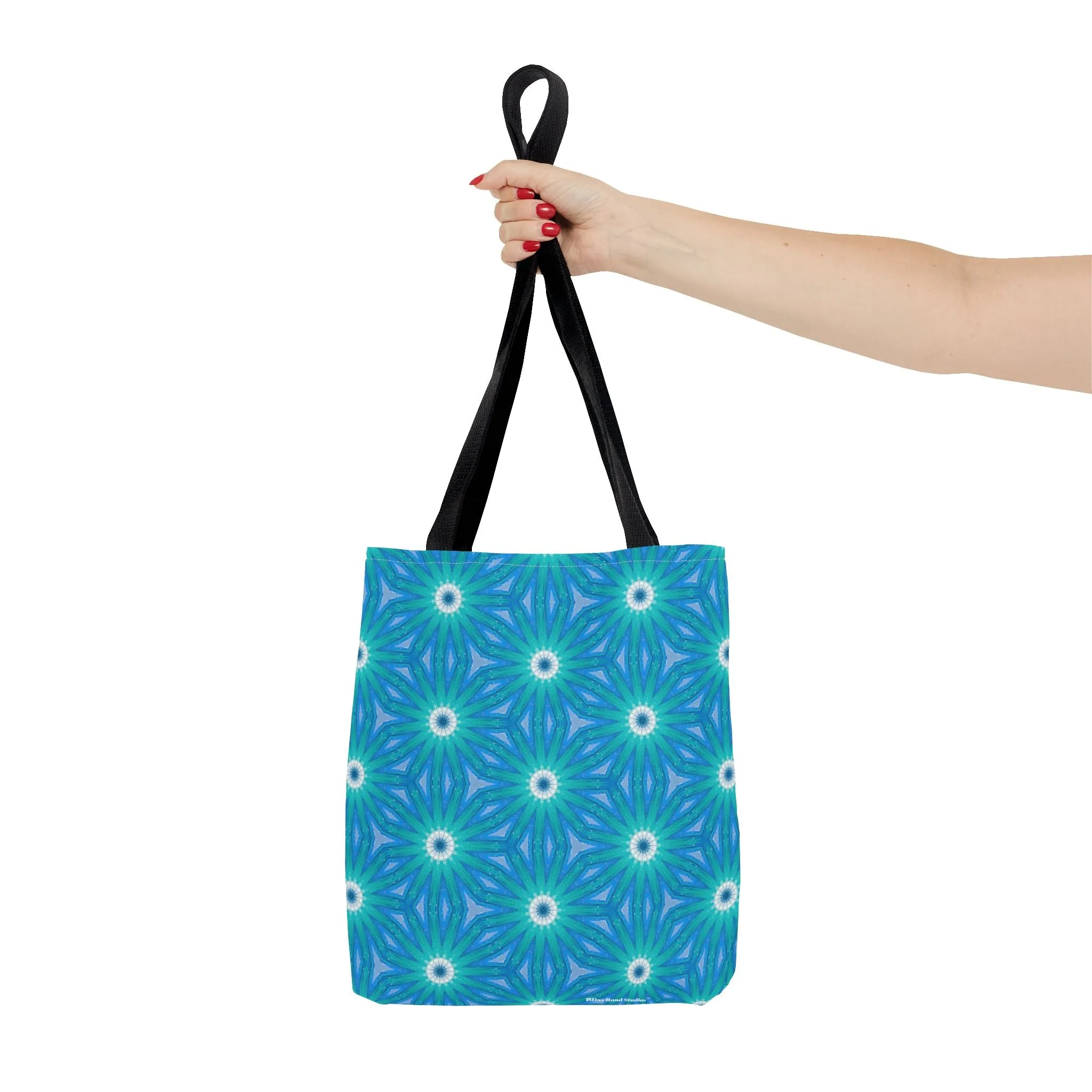 Sapphire Nebula Tote Bag - Starry Style on Your Shoulder - Universe at Your Fingertips! Available in 3 sizes.