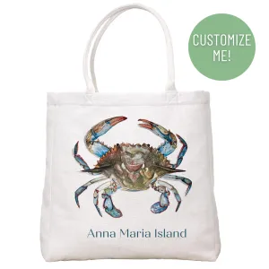Sea Crab Tote Bag