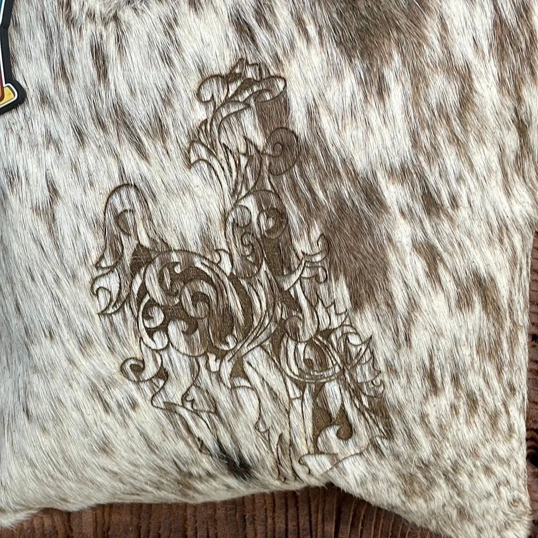 Shania - Longhorn w/ Tooled Steamboat Design