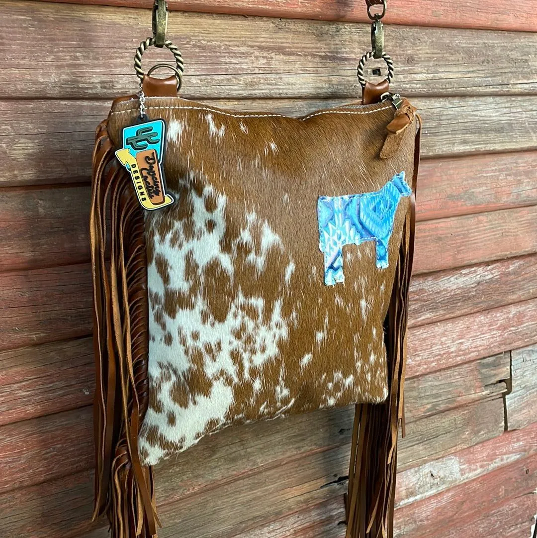 Shania - Longhorn w/ Tucson Sundown Aztec Cow