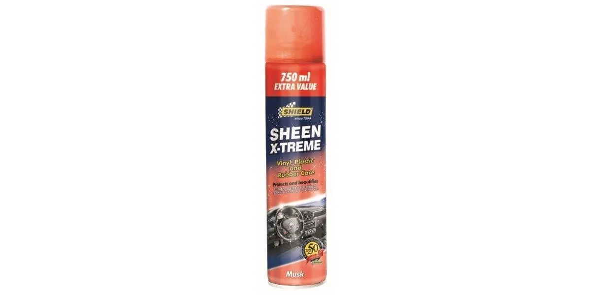 Shield X-Treme Sheen Vinyl, Plastic & Rubber Care 750Ml