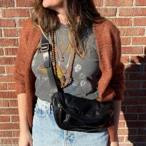 Shoto Bum Bag (black shimmer)