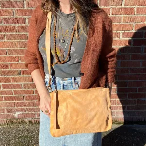 Shoto "Lea" Medium Cross Body Bag (natural)